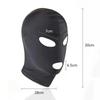Neuankömmling 1/2/3 Loch Herren Damen Erwachsene Spandex Sturmhaube Offener Mund Gesicht Auge Kopf Maske Kostüm Sklavenspiel Rollenspiel