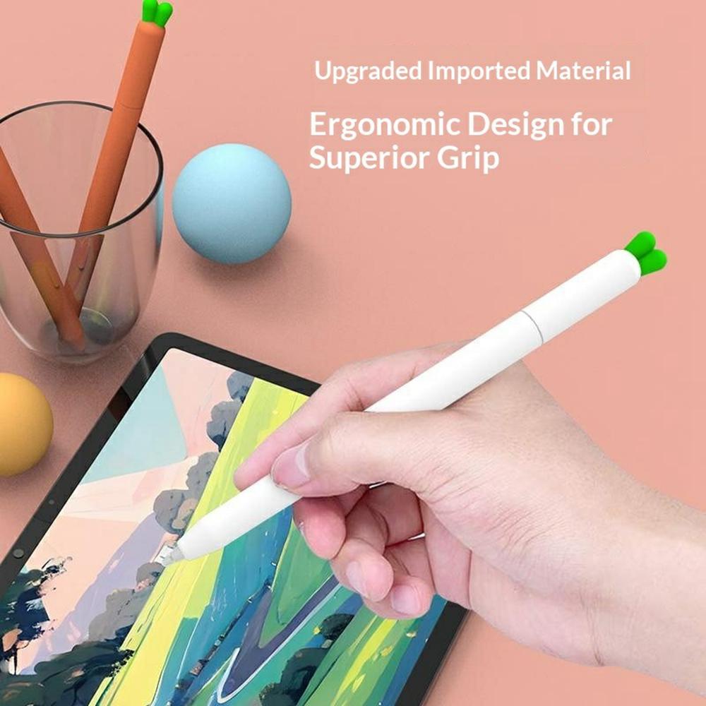 LOVE MEI For Samsung Galaxy Tab S11/S11 Ultra S Pen Sleeve Carrot-Shaped Stylus Protective Case