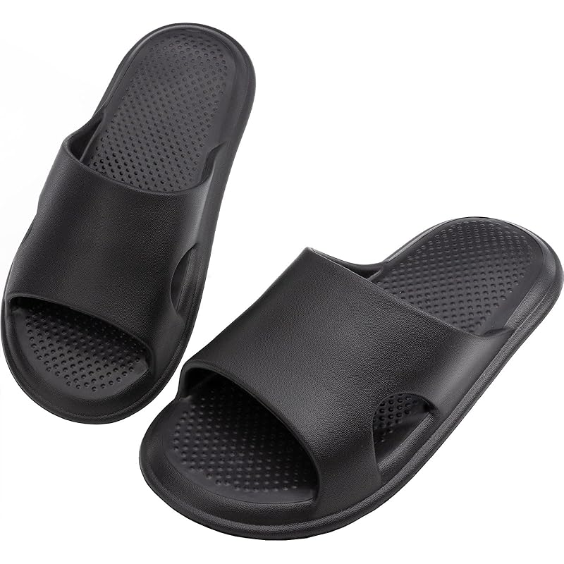 

[Alvisto] super lightweight slippers Indoor sandals room shoes for summer I can t get stuffy quick drying anti-slip cushion sole shower sandals men s