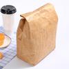 Faltbare, wiederverwendbare Lebensmitteltasche, große Kapazität, Lunchtasche, wasserdichte Isolierung, Kraftpapiertüte