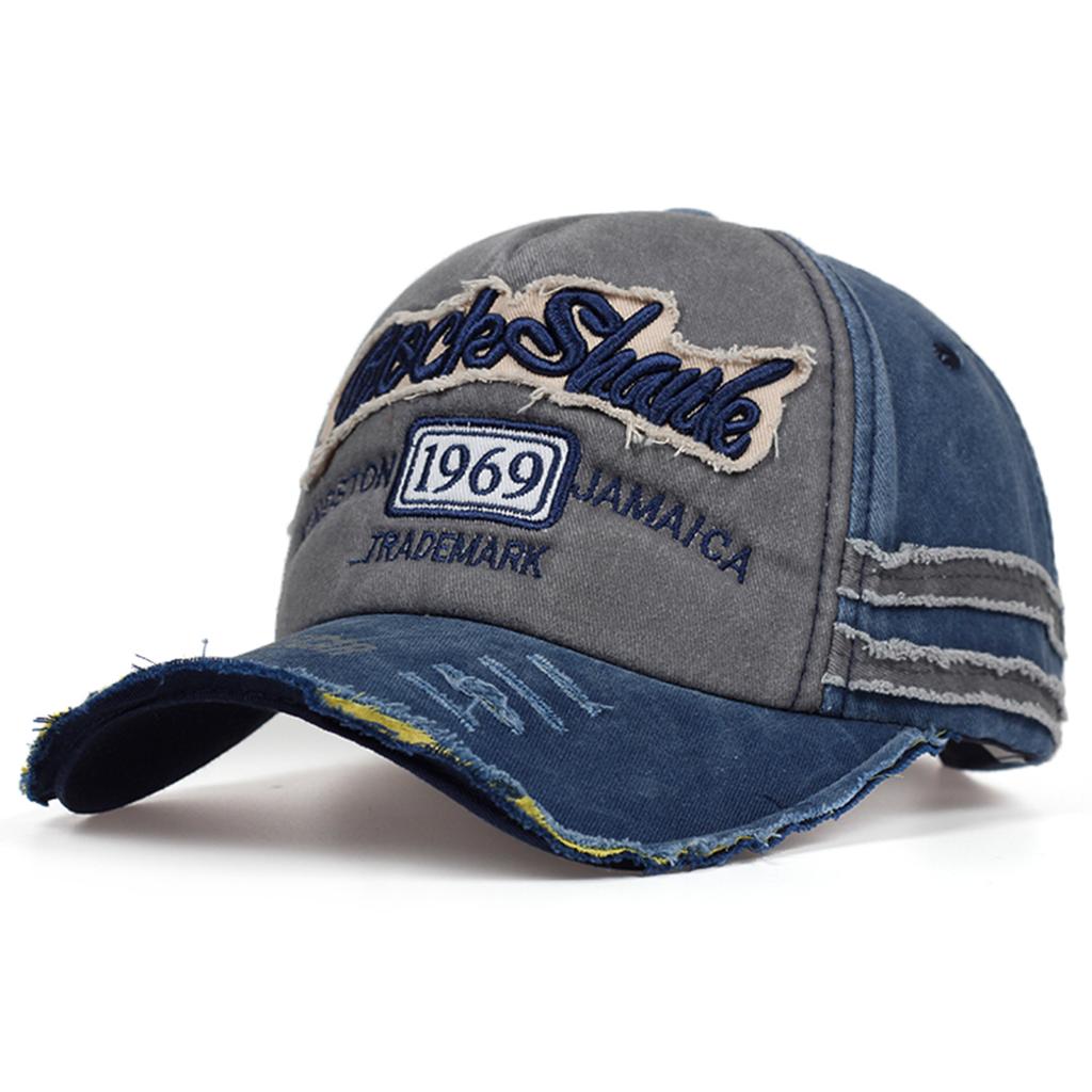 Unisex Letter Embroidery Baseball Cap Outdoor Spring Autumn Leisure Sports Hat Fashion Wash Men Hats Golf Caps Trucker Hat