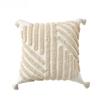 Delicate Tufted Embroidery Pillowcase Super Soft Boucle Velvet Cushion Cover Luxury Plush Textured Pillow Cover