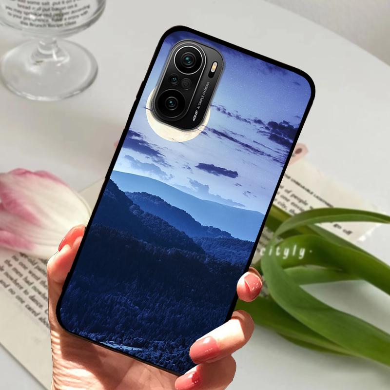 For Redmi K40 5G Case K40 Pro Cute Animals Matte Silicone TPU Soft Phone Cover For Xiaomi Mi 11i Fundas Poco F3 Coque Bumper