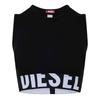 Diesel Womens/Ladies Pop Cropped Slim Tank Top