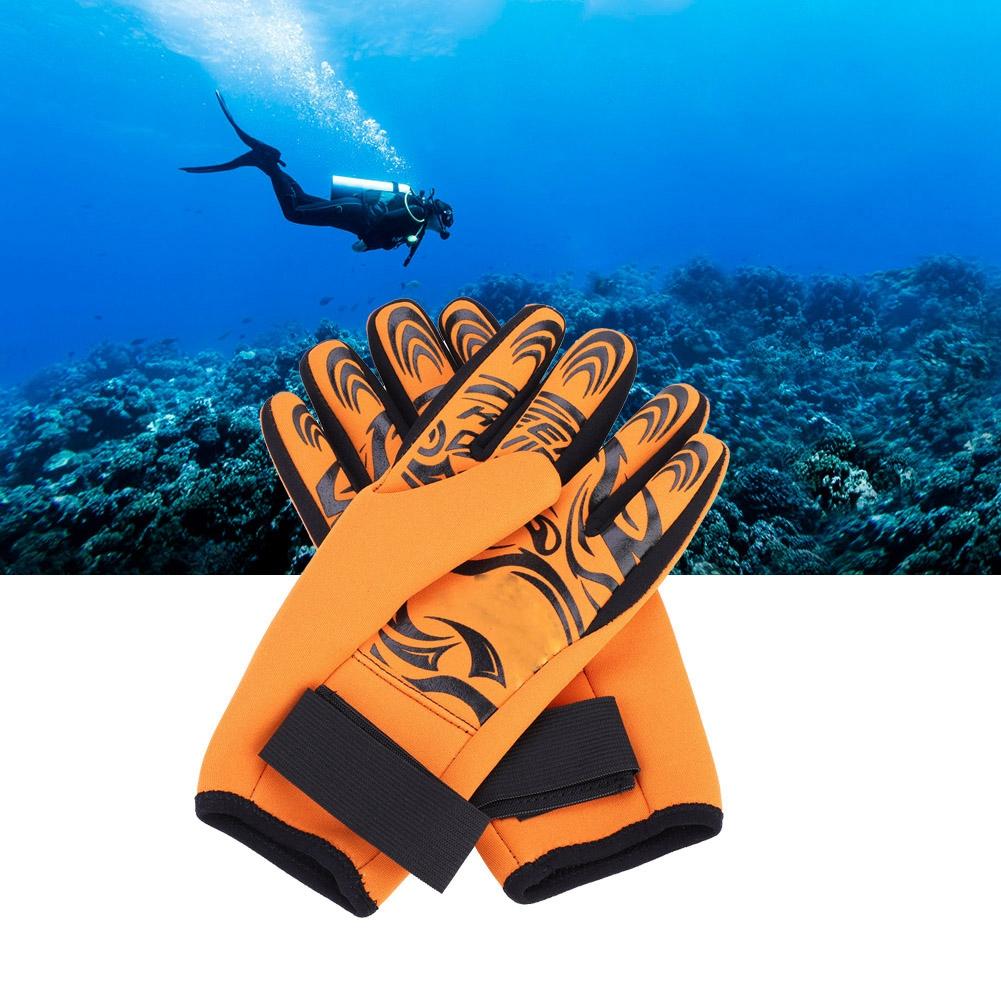 

Keep Diving 2MM Warm Neoprene Gloves Swimming Scuba Snorkeling Gloves Equipment (Black S) L оранжевый