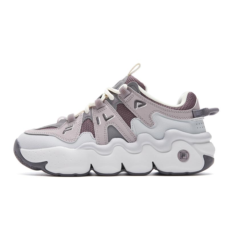 FILA Panini Comfortable Soft Shock Absorption Low Top Casual Shoes Women sneaker Gray F12W532163FCF
