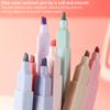 Fluorescent Highlighter Pens Double Headed Pastel Highlighters Stationary Supplies Kawaii Colored Markers Pens
