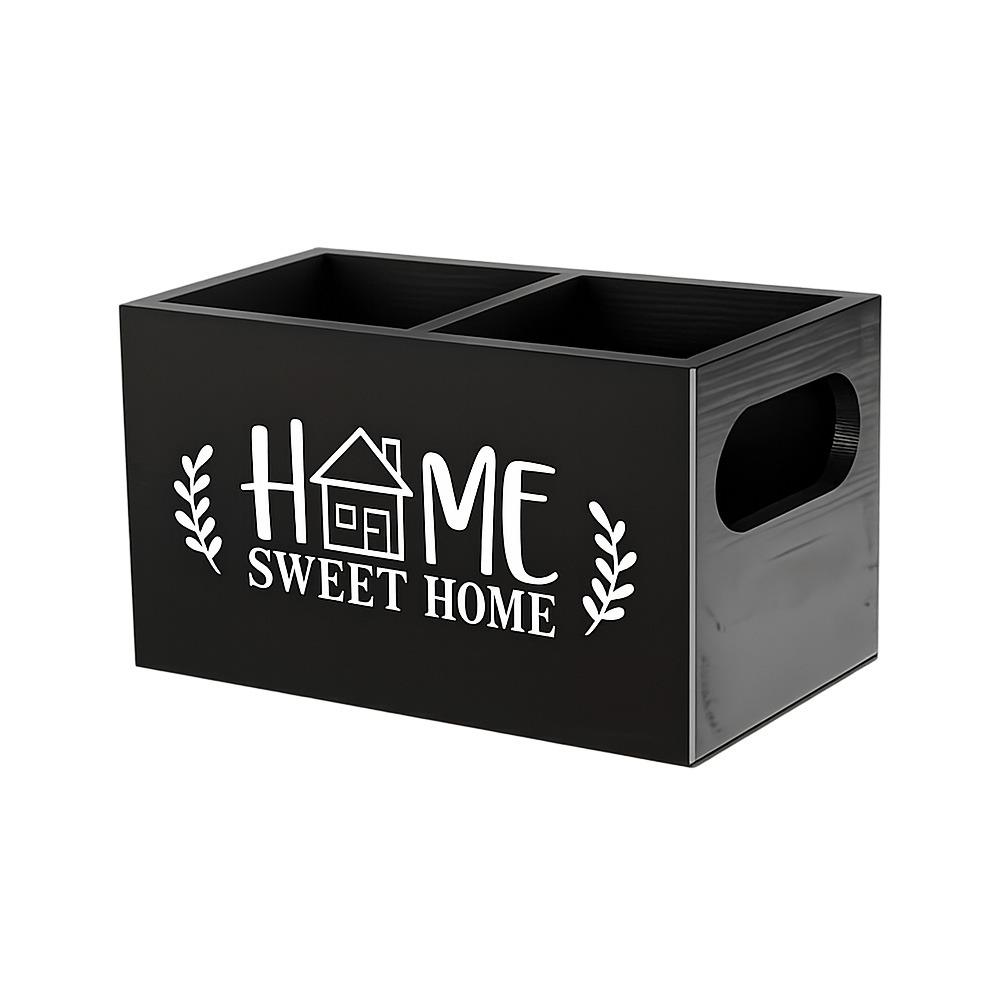 Simple Remote Control Storage Box Decorative Tea Bag Storage Box  Living Room чёрный