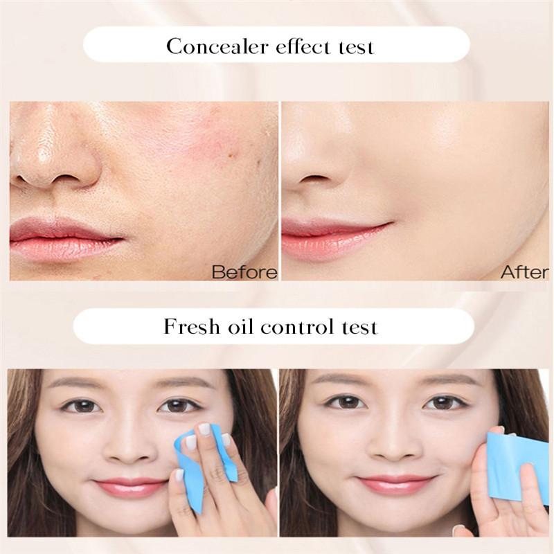 Mushroom Head Cushion BB Cream Moisturizing Skin-Friendly Concealer Brightening Beauty Cream Liquid Foundation