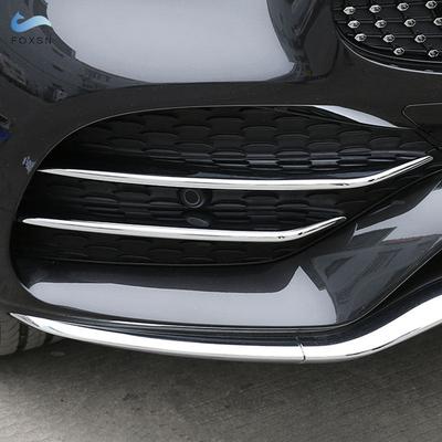 For Mercedes Benz GLC Class X253  ABS Chrome Car Accessories Front Fog Light Strips Air Intake Grille Cover Trim