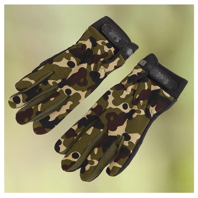 Long Finger Gloves Men's Cycling Self-propelled Motorcycle Outdoor Sports Gloves