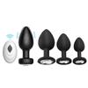 Frauen aufladen 10 Frequenz Vibration Anal Plug Set G-Punkt Größe hinteren Gericht Stimulation Silikon Männer Masturbation Sex Produkte