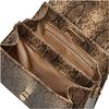 Lily Brown Trapezoid Handbag LWGB211313 BEG Women's