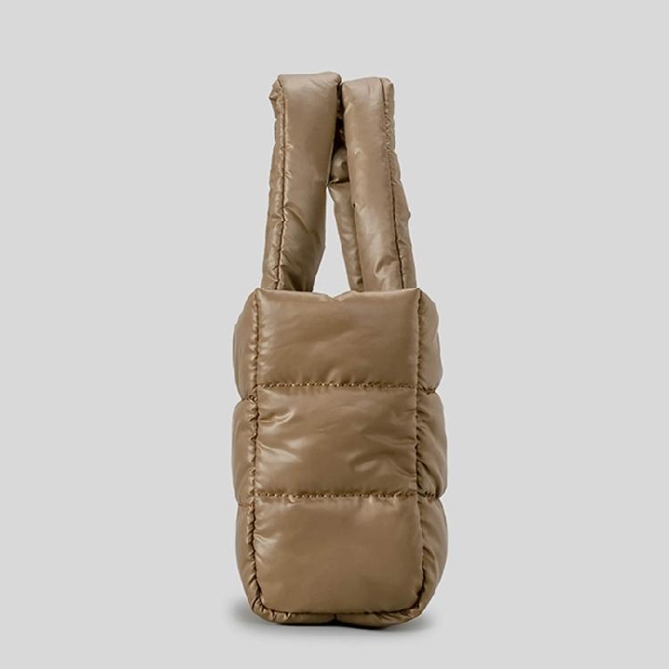 Fashion Large Tote Puffer Shoulder Bag Stylish and Spacious Handbag for Women