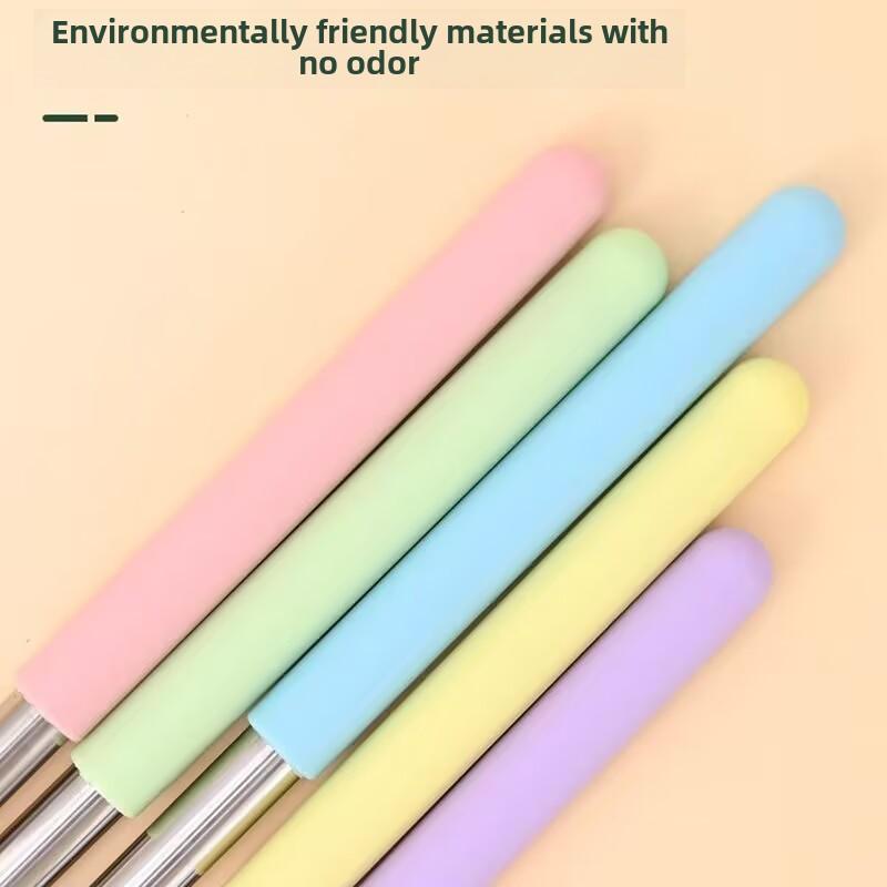 Unisex Retractable Finger Reading Stick Cute Teacher Design Baton for Early Childhood Whip Reading Tool