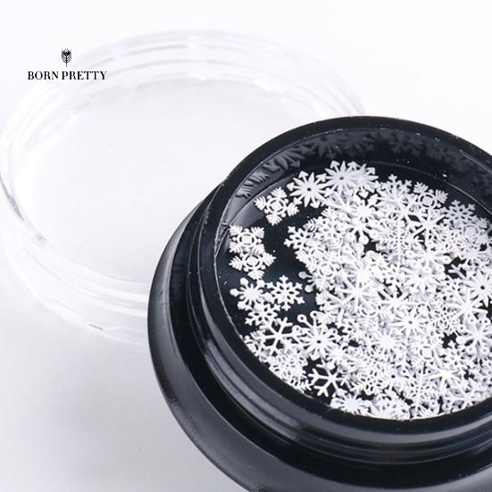 Universal Christmas Decorations Nails Ornaments Slices Anti-fall Nail Art Fadeless