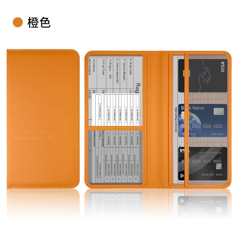 

Temu США Водительское удостоверение ПУ Кожаный кожаный чехол Папка для идентификатора регистрации автомобиля Защитник документов с данными страховки