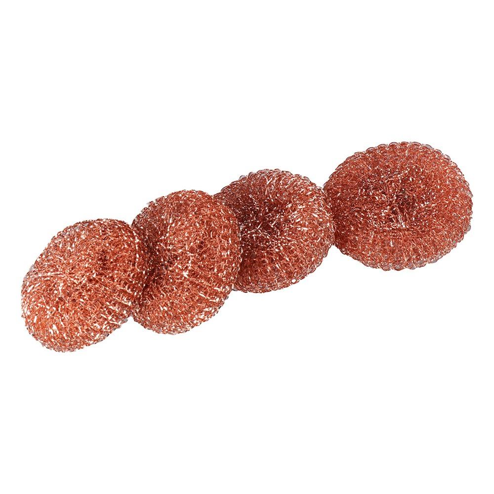 Pots Oven Desoldering Soldering Kitchen Copper Coated Scourers Scrubber Pad Cleaning Ball Cleaner