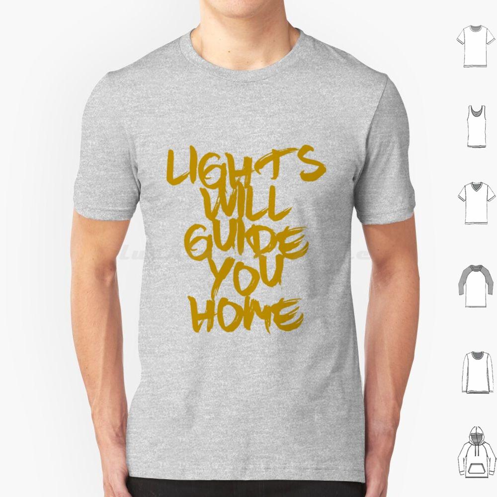 Lights Will Guide You Home T Shirt Big Size 100 Cotton Chris Music Music Of The Spheres Band Song