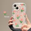 Pink Heart Tulip Flower Case For Infinix Note 40 30 Pro Zero 30 Hot 40i 30i 30 Play Smart 8 Tecno Spark 20 Cover Soft Capa
