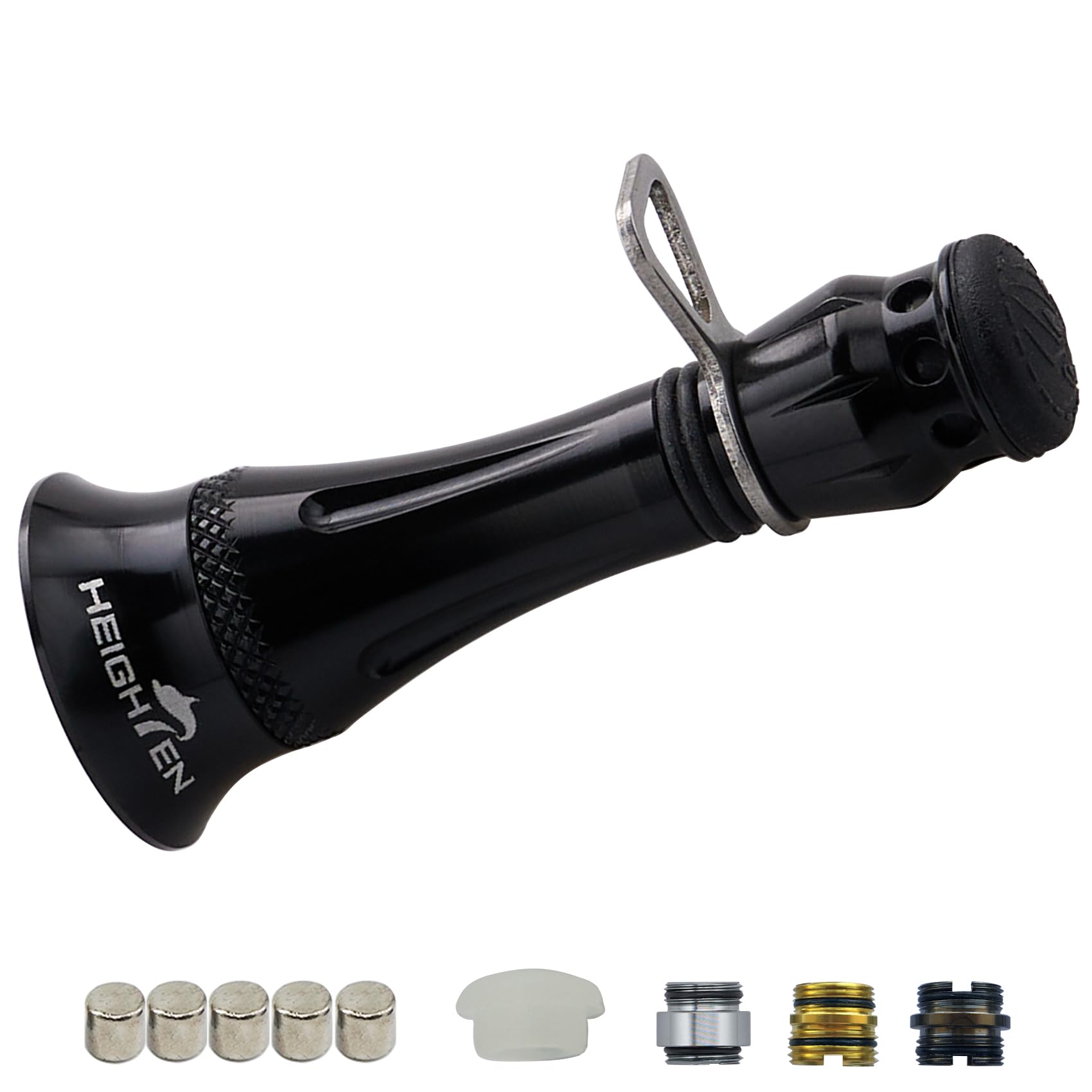 

HEIGHTEN 48мм Подставка для катушки Пользовательский балансир для спиннинговых катушек Abu Garcia Светящийся стопор лески с крючком (Улучшен) Катушки, Держатель, (черный) (638) чёрный