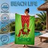 Grin-ch's Festive Adventure Beach Towel, Microfiber Beach Towel, Perfect For Pool, Beach, Travel, Home Decor Beach Party Fan Gifts