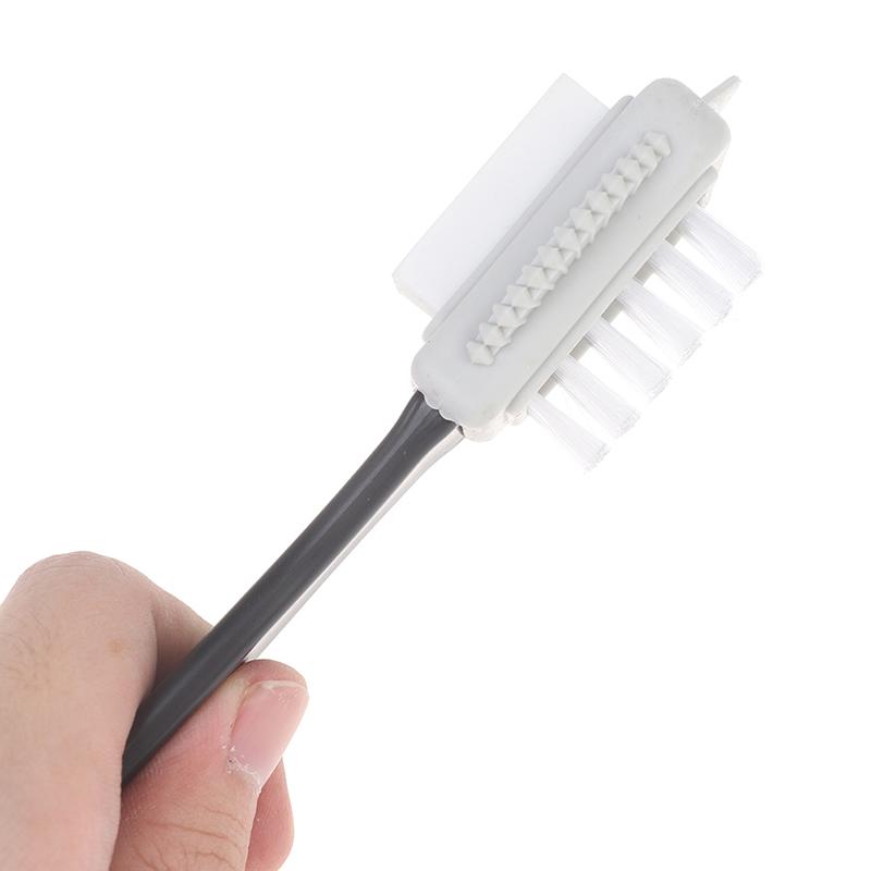 2-Side Cleaning Brush Kit For Suede Leather Nubuck Shoes Boot Cleaner Stain Dust