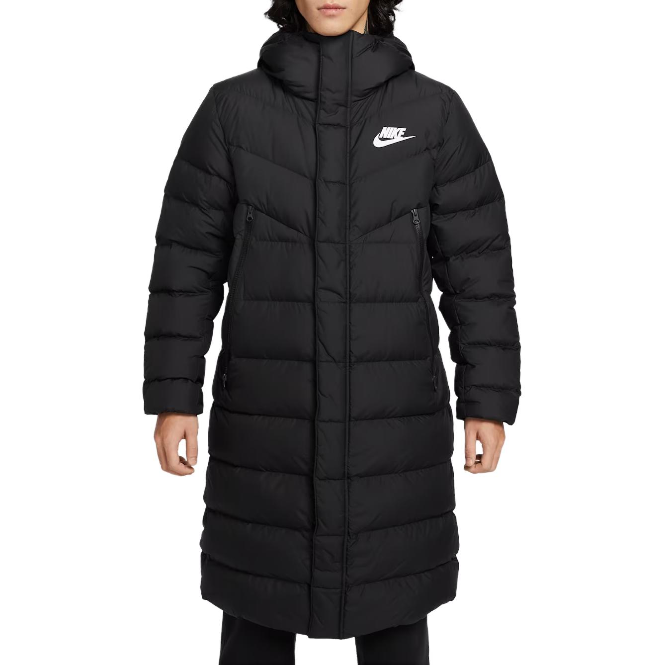 Nike Windrunner Down Fill Hooded Jacket Black Men IB2963-010 XL