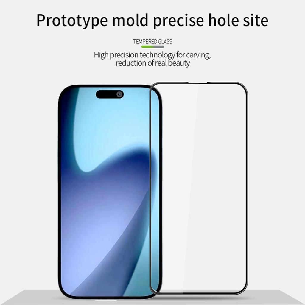 For iPhone 17 Air Screen Protector MOFI 9H 3D Curved Tempered Glass Film