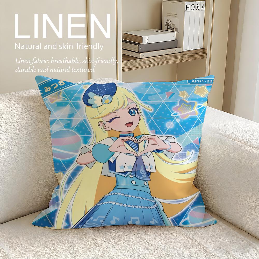 Cute Himitsu No AiPri Cushion Cover Pillowcase Set Pcs X X Breathable Washable Sofa Cushion Cover