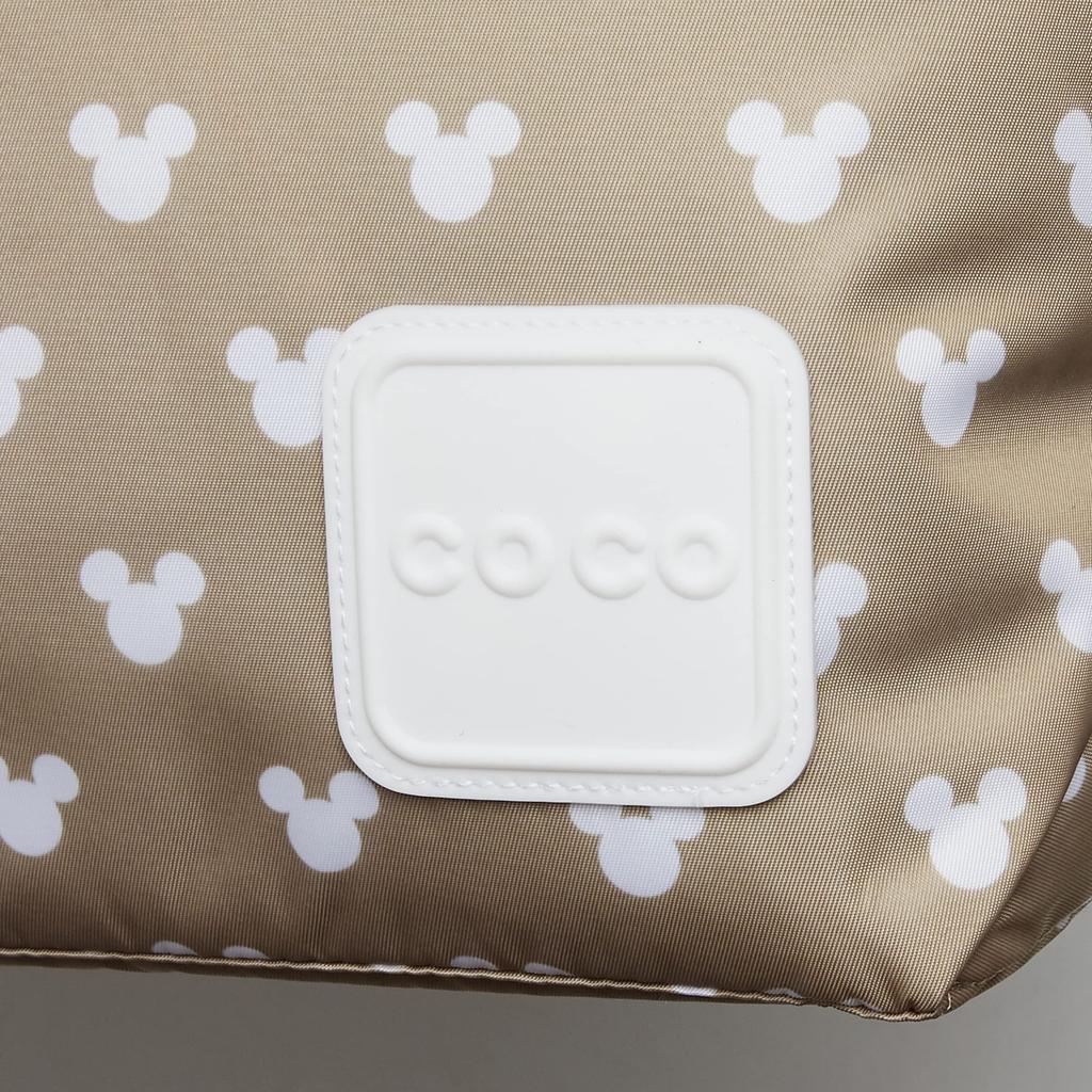 Tote Bag DCOC Big Tote with Top Zipper Beige [Disney/Coco]