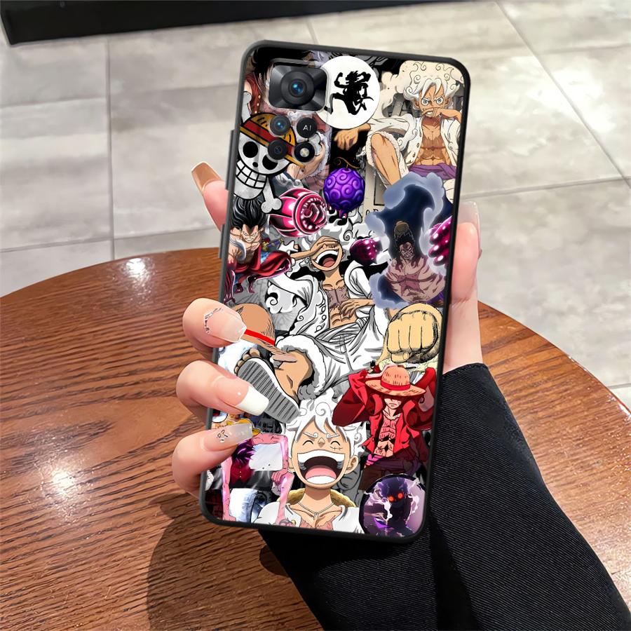 Cartoon One Pieces Funda Phone Cover Case for Xiaomi Redmi Note 11 13 Pro Plus 11s 12s 12 Pro 9 10S 9S 7 8 14 10
