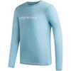 Emporio Armani FW22 Logo Print Crew Neck Long Sleeve T-Shirt Men Tops Blue 8N1TN8-1JPZZ-22F-0784