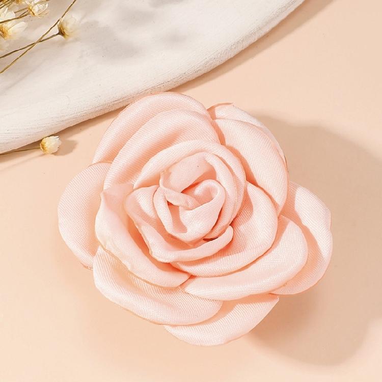Stoff-Rosenblüten-Broschen-Nadeln Modeschmuck Cardigan Hemd Corsage Abzeichen-Nadel Sicherheitsnadeln für Damen Accessoires