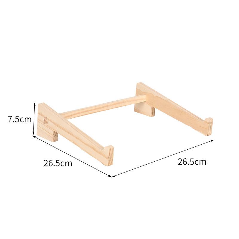 Wooden Laptop Riser and Desk Storage Stand