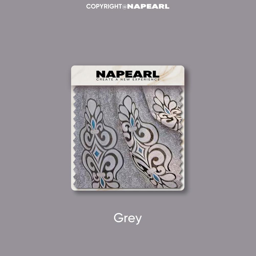 1PC NAPEARL Jacquard Sheer Curtain 20-40% Blackout Ring Type Tulle for Living Room Bedroom Balcony Window Home Decor