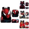 Spiderman Elementary Backpack Oxford Lightweight Durable With Cushioned Straps For Kids