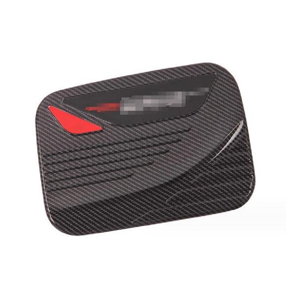 For Toyota RAV4 2019-25 Sport Carbon Fibre Outside Fuel Oil Tank Cap Cover Trim
