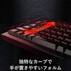 Elecom Gaming-Tastatur DUX Volltastatur Anpassung Hardware-Makro-Unterstützung TK-DUX30BK Schwarz