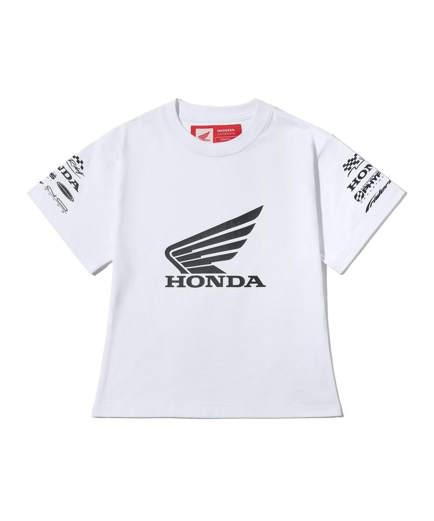PHYPS MOTORCYCLE Womens Wing Collect Logo Short Sleeve White