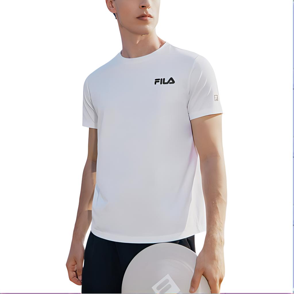 FILA Fitness T Shirt Men's Jade White A51M521108F-WT