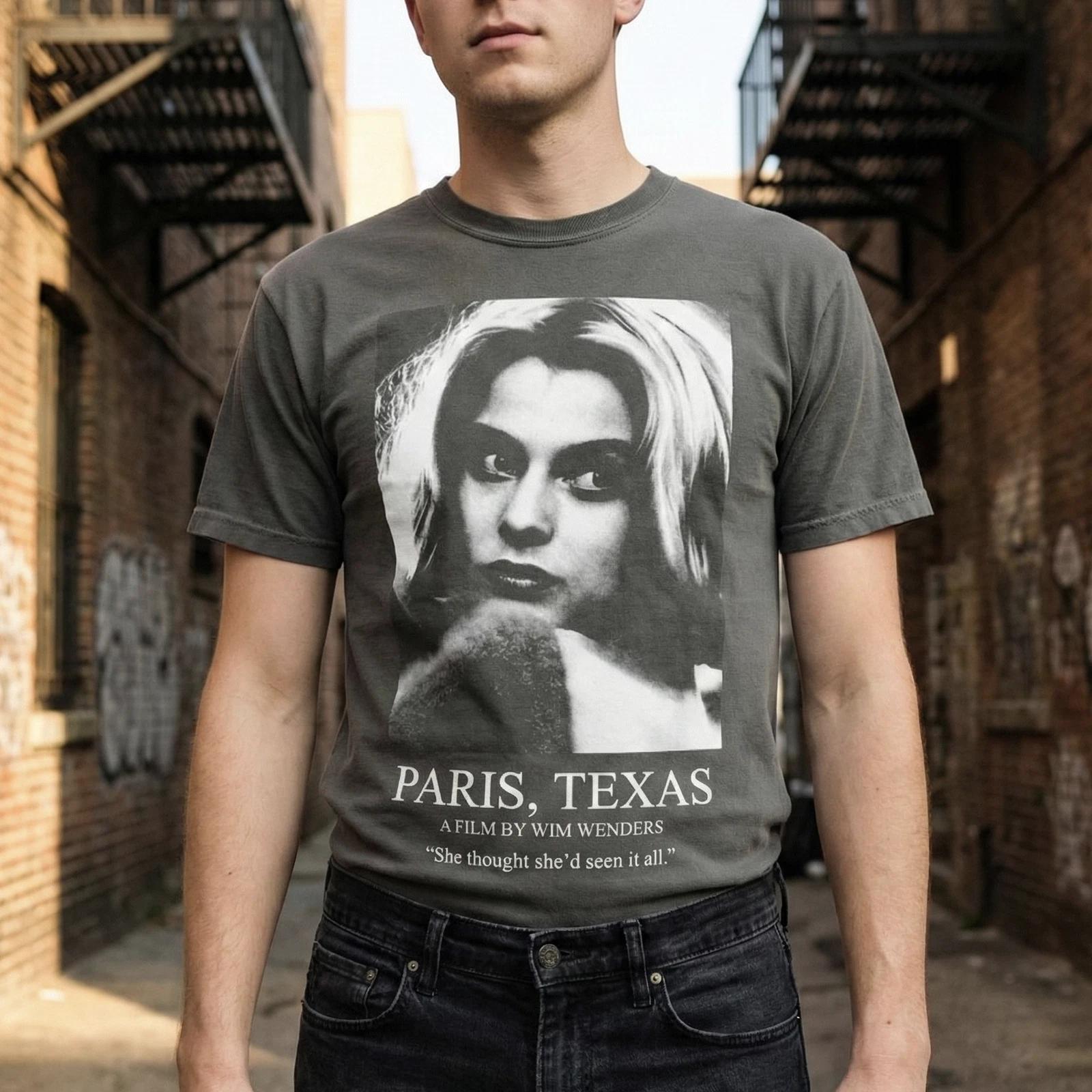 Paris Texas Shirt Nastassja Kinski Wim Wenders Vintage 80s Movie Tee Americana 4XL