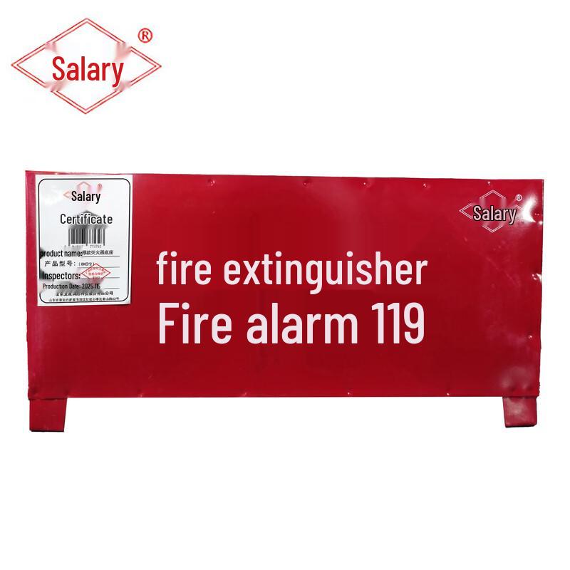Heavy-Duty Dual 8kg Fire Extinguisher Floor Stand