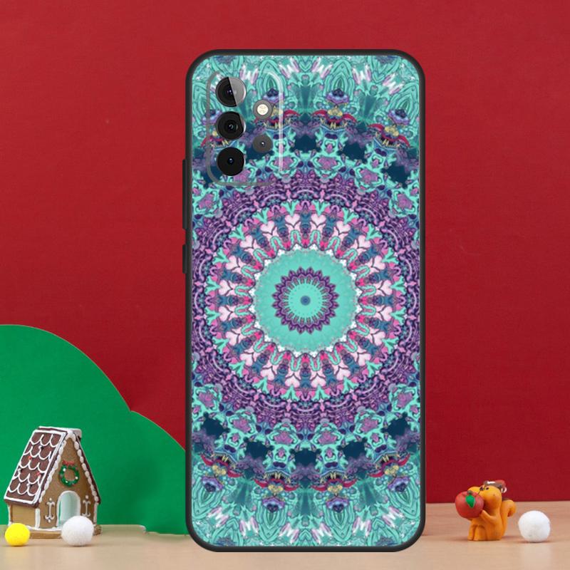 Floral Flower Mandala Design Case For Samsung Galaxy A54 A06 A16 A26 A36 A56 A53 A32 A52 A33 A13 A55 A35 A15 A14 A34 A17