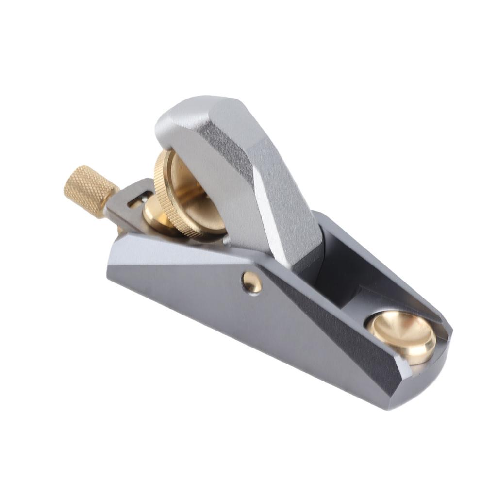 Wood Planer Aluminum Alloy Brass 33 Degree Low Angle Flat Bottomed Hand Plane for Woodworking