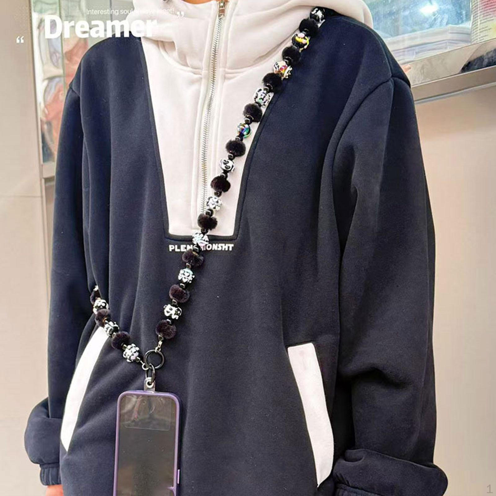 

Bag Chain 50 Inches for Wallet Pouch Small Shoulder Clutch чорний