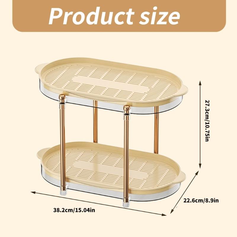 Small Cup Drainer Rack with Two Layer Double Layer Cup Holder Drainer Rack Suitable for Home or Office Cup Management