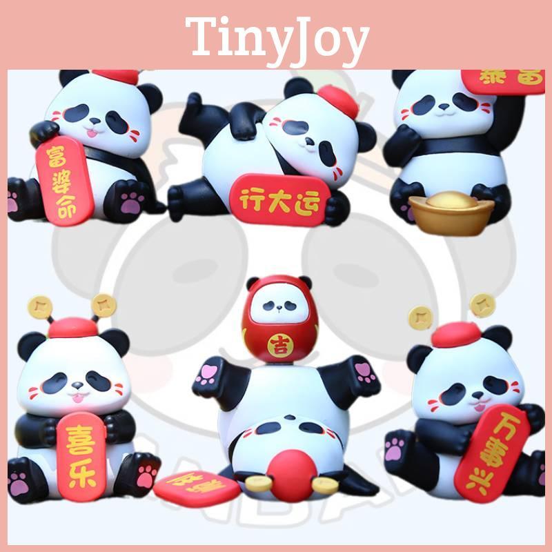 Creative Pvc Panda Figurine From New Trendy Collection Perfect For Room Decoration And Cake Display Gifts