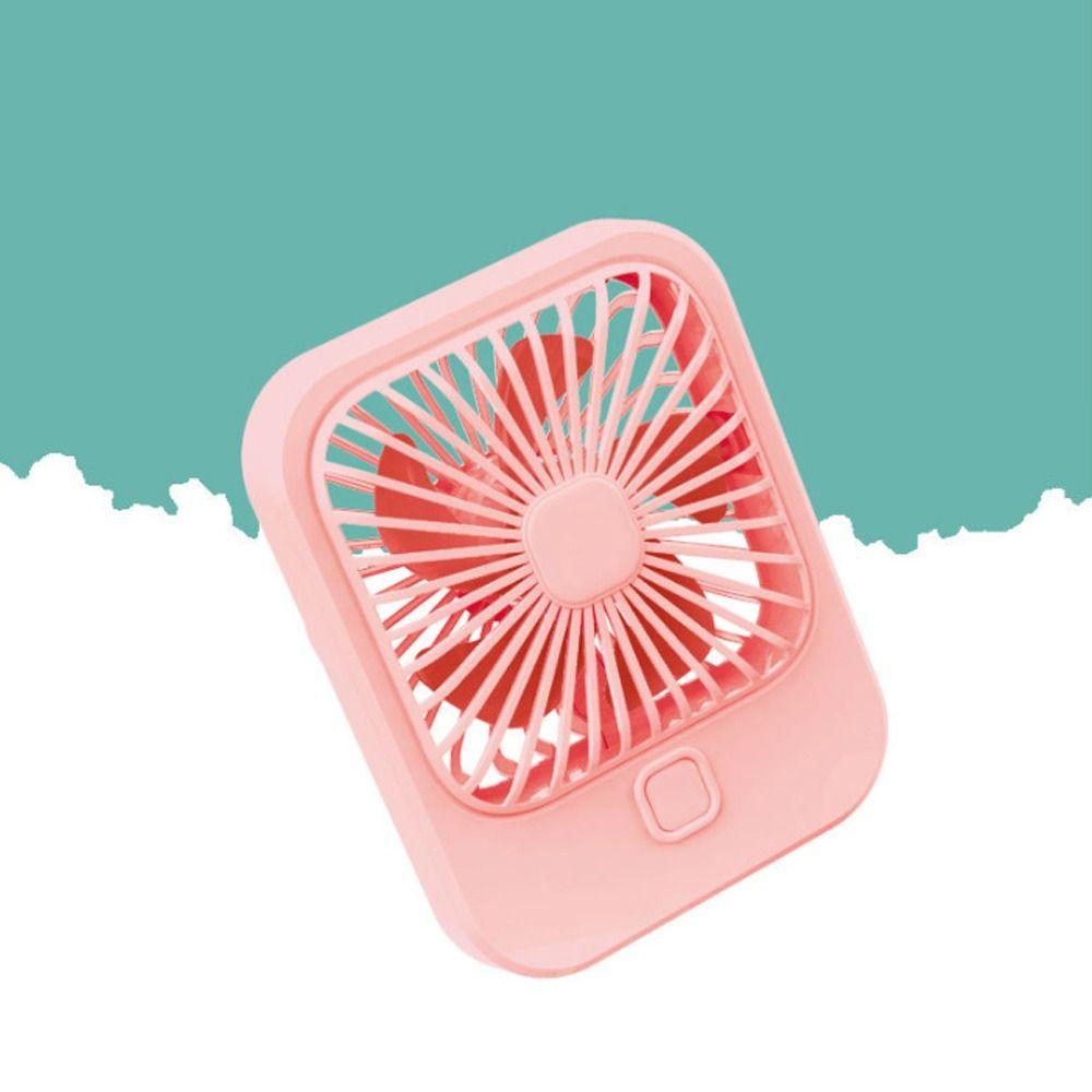 USB Charging Small Electric Fan 3 Speeds Personal Desk Fan Cooling Fan  Household Dormitory