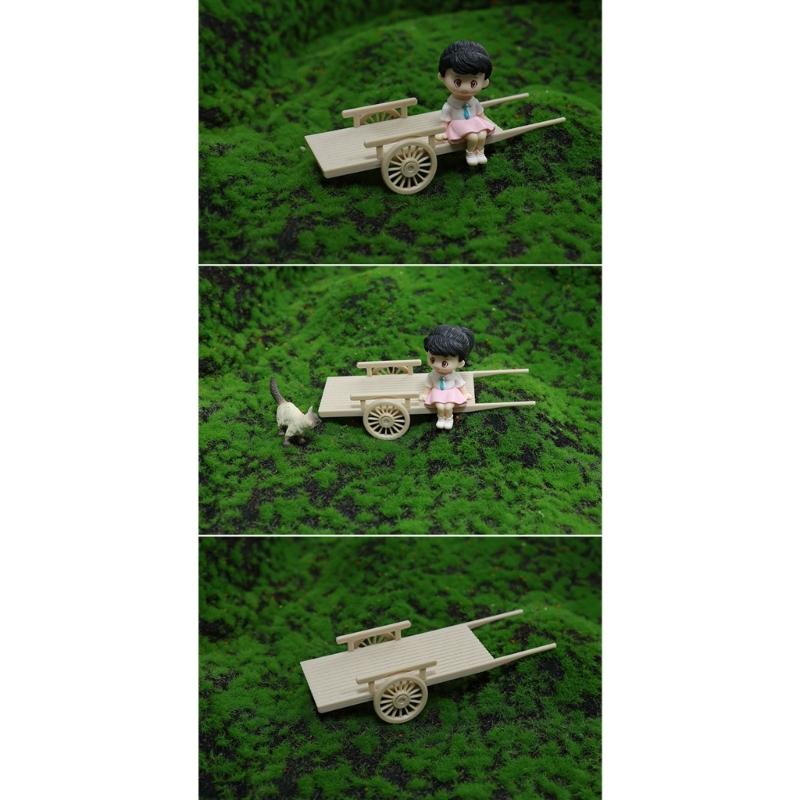Miniature Agricultural Toy Equipment Cart 1 12 Scale Substantial Strategy Construction Educational Farm Life Simulation for Kids